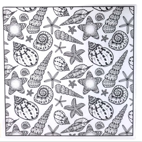 New Ocean Wonders Adult Coloring Book - Picture 9 of 15
